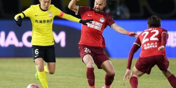 【中超】雷文杰破门阿兰替补 西海岸1比1平十人河南