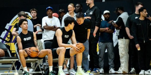 记者：杨瀚森完成了在猛龙的试训，11支球队试训之旅正式结束