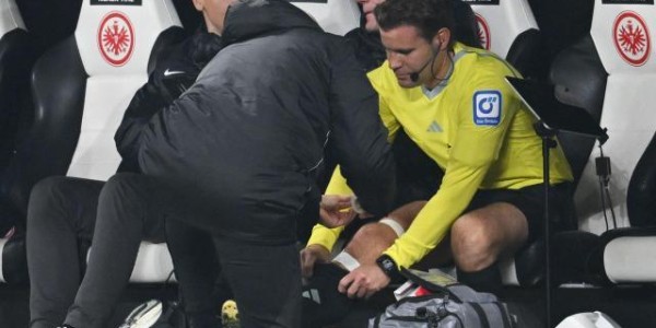 死忠打伤50警察+主裁十字韧带断裂，法鹰比赛有毒？