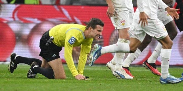 死忠打伤50警察+主裁十字韧带断裂，法鹰比赛有毒？